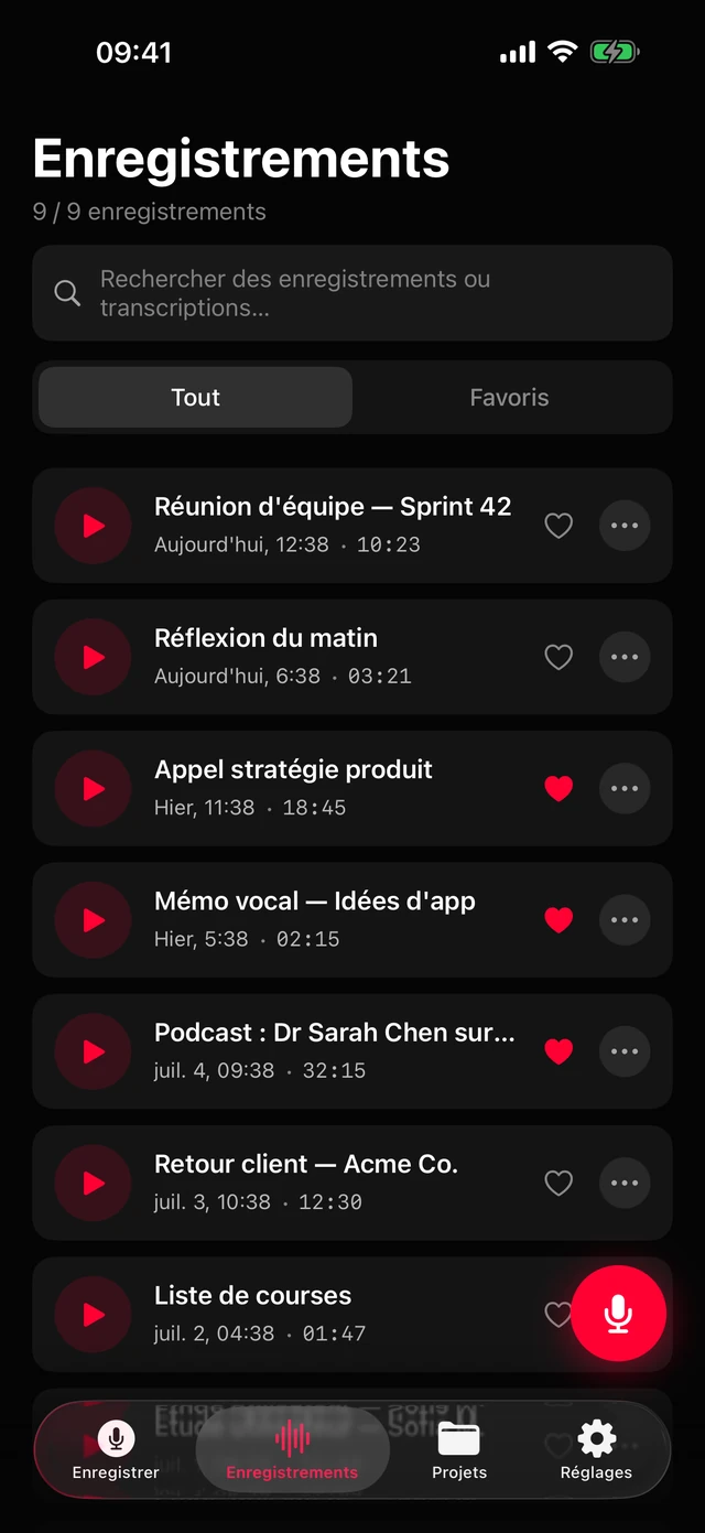 Chaque mot devient du texte cherchable.