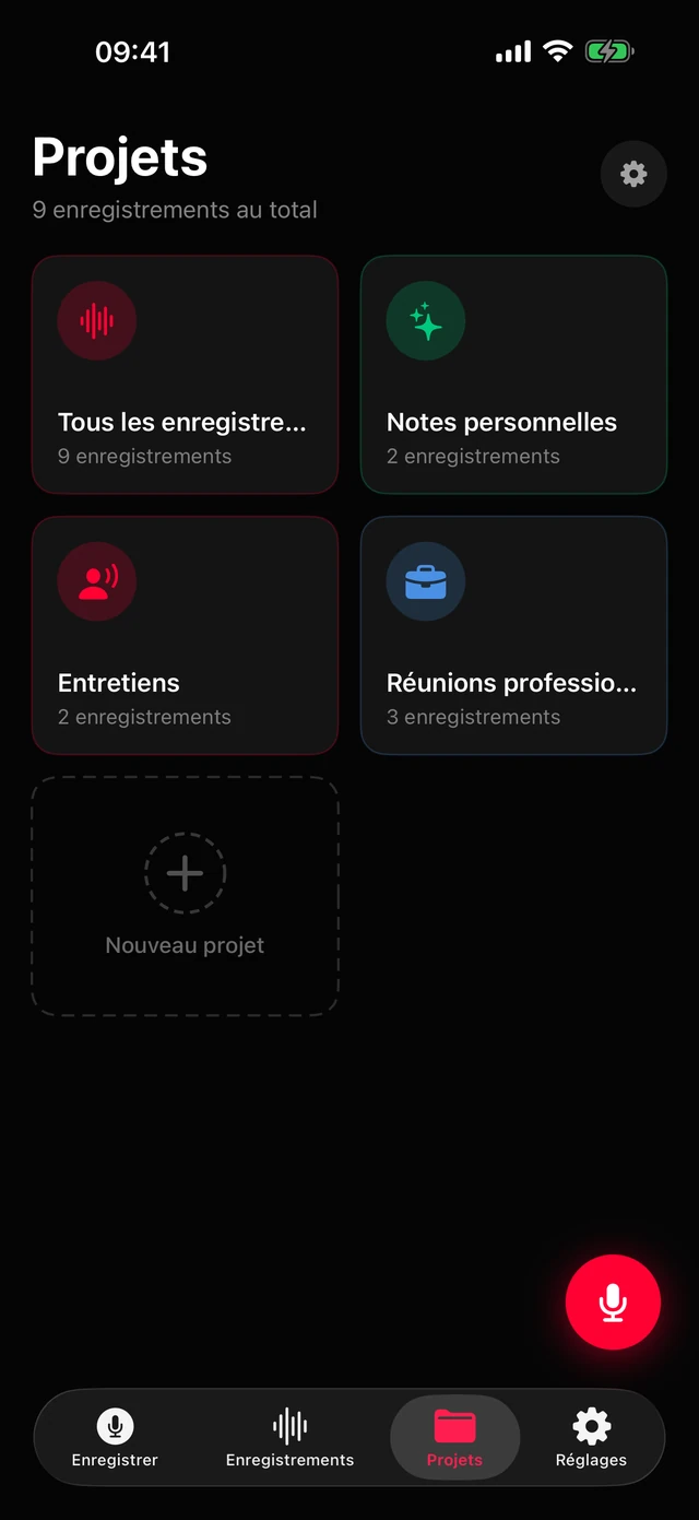 Chaque réunion, parfaitement organisée.