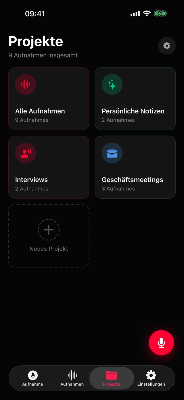 Jedes Meeting, perfekt sortiert.