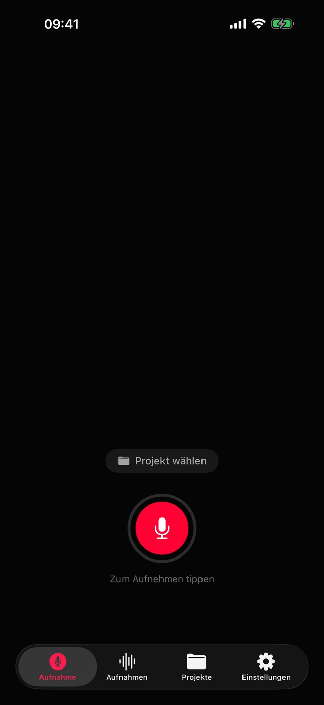 Studioqualität auf Knopfdruck.